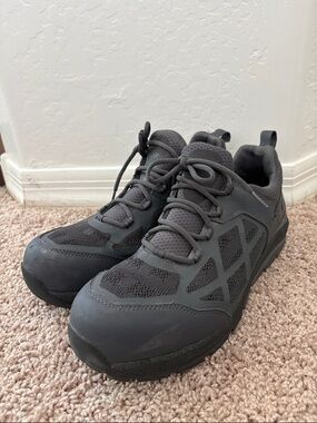 Red Wing Work Shoes Mens Size 11 Gray Mesh EH ASTM F2413-18 Vibram Steel toe
